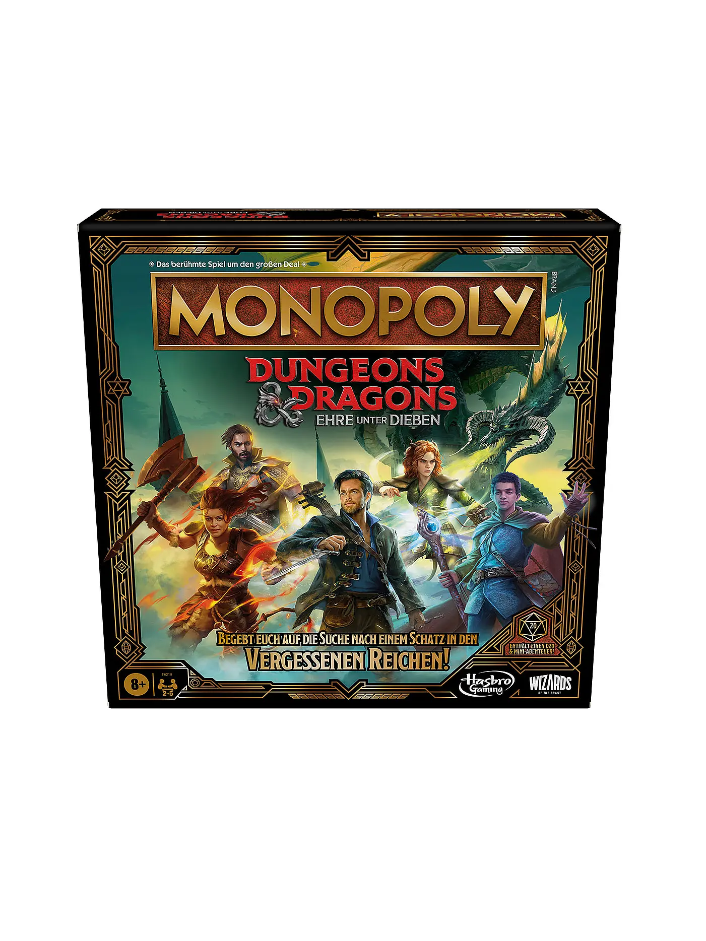 HASBRO | Brettspiel - Monopoly Dungeons & Dragons: Ehre unter Dieben | 